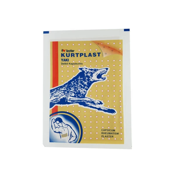 چسب ضد درد کمر کورت پلاس مدل یاکی گرگ نشان